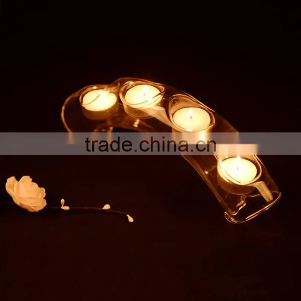 Bridge Shape Crystal Candle Holder For Home Decorations,elegant Candle Holders photo-5