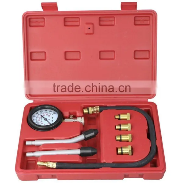 Petrol Engine Compression Tester Kit Set For Automotives and Motorcycles photo-2