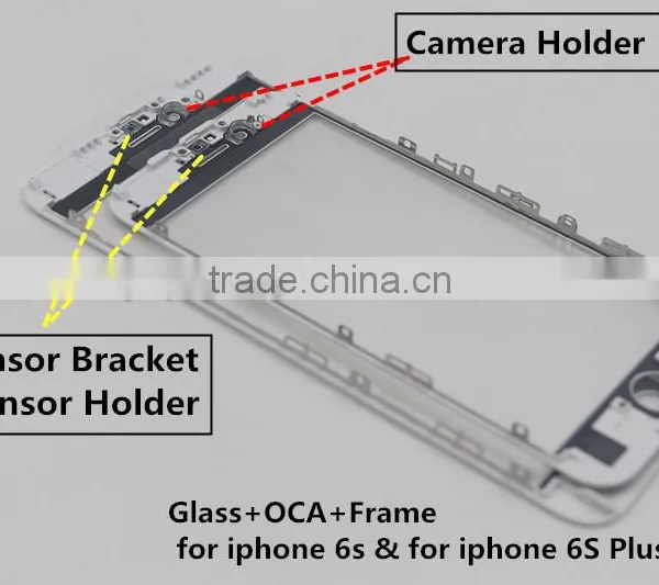 Camera Frame and Proximity Sensor Frame for Iphone6 Series Light Sensor Plastic Holder Clip Ring Bracket Light Sensor Bracket photo-2
