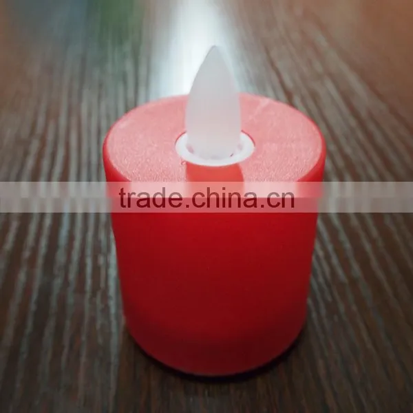 Led Flameless Candles Mini Moving Wick Flickering Tealight Candle Led Moving Wick Plastic Candle Light photo-2