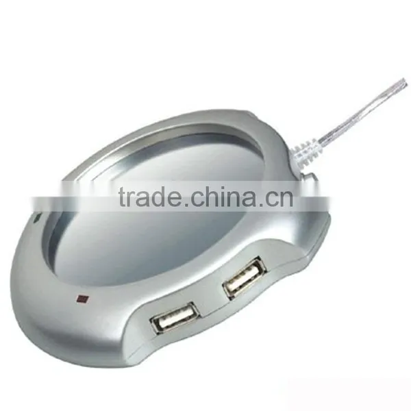 4 Port USB Hub Usb Cup Warmer Usb Coffee Warmer Pad Usb Mug Warmer Usb Glass Pad USB Hub Cup Warmer photo-2