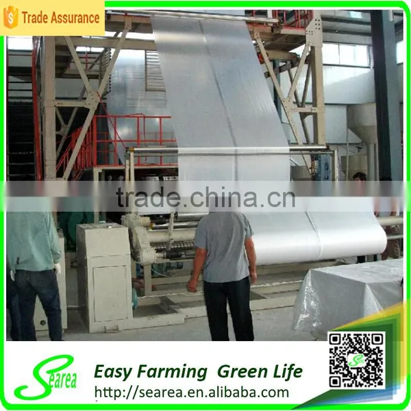Black and White PE Biodegradable Mulch Plastic Film for Agriculture photo-3