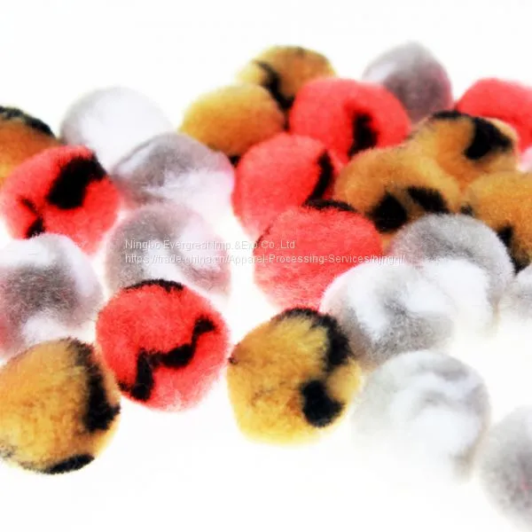 3cm Polypropylene Pompom Assortment photo-2