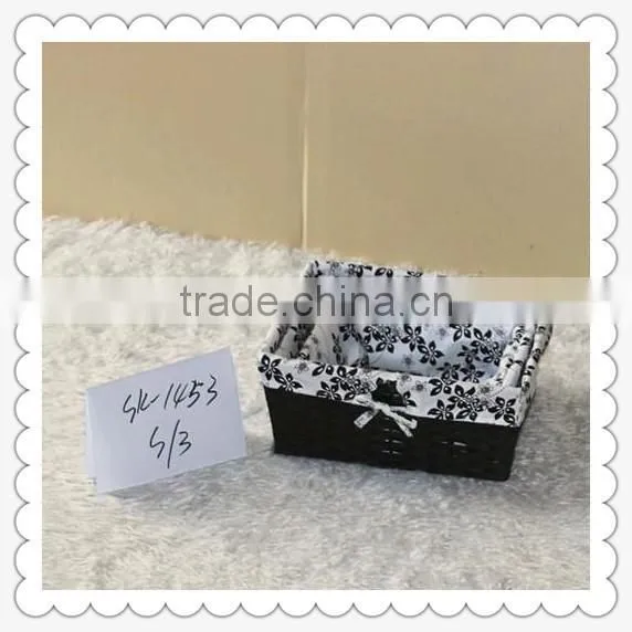 Hot Sale Handicraft High Quality Antique Recyled Wooden Basket With Competitive Price photo-3