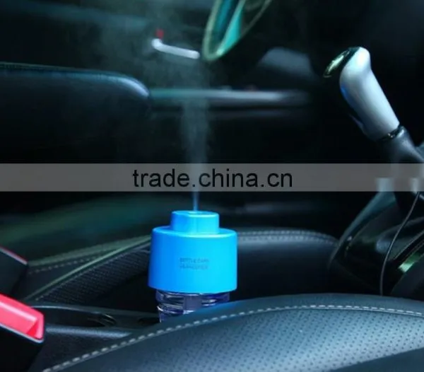 Car&Computer Dual Function Bottle Shaped With Light USB Humidifier photo-3