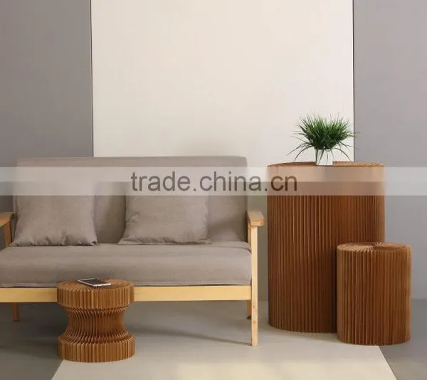 High Quality Modern Discount Unique Design Paper Flexible Bar Table photo-3