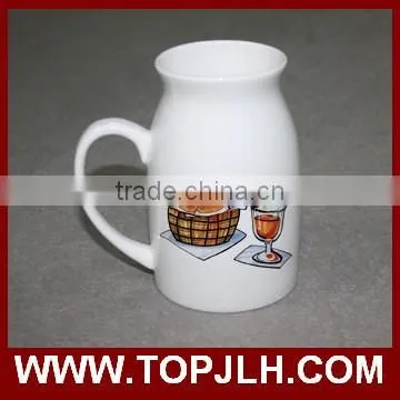 Liling 11 oz Plain White Blank Sublimation Coffee Ceramic Mug photo-2