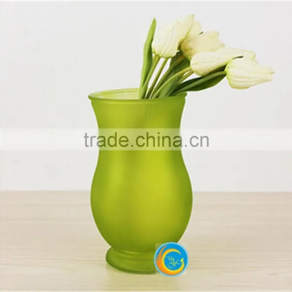 Handblown Colored Glass Vases photo-2