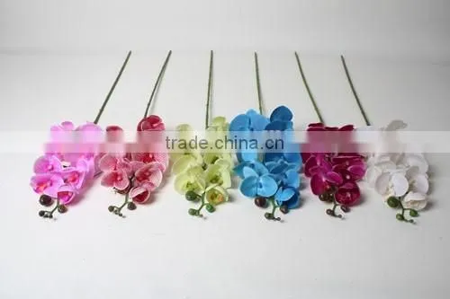 Decorative PU Butterfly Orchid Artificial Butterfly Orchid Flowers Landscaping Flowers photo-6