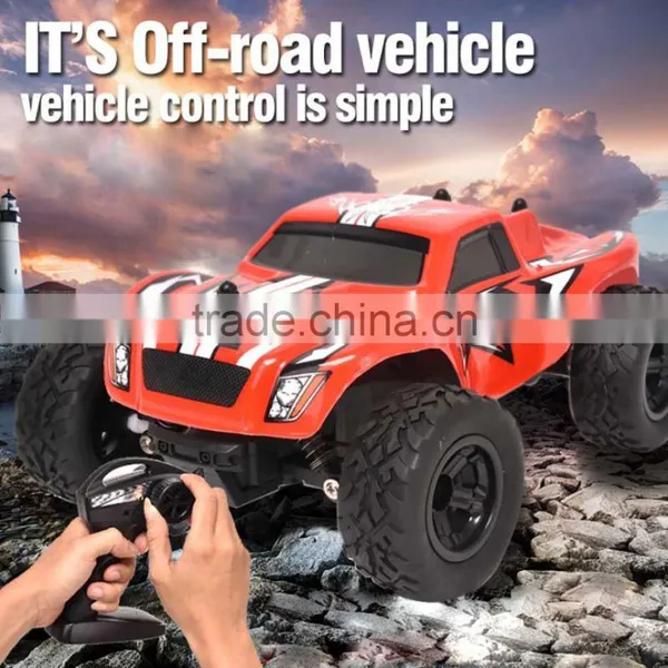 Express em Portugues 2.4G 1:24 High Speed RC Monster Truck Children Toys Remote Control Car photo-5