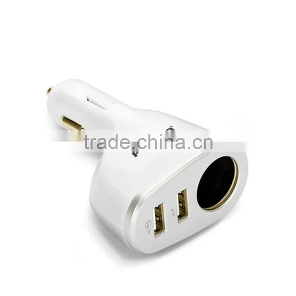 Pisen 5V 1A 2A Smart Wireless Dual USB Car Charger for Mobile Phone Tablet Camera Car Recorder Navigator MP3 MP4 PSP photo-4