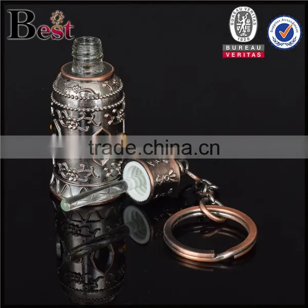 5ml Metal Keychain Spray Bottle Vintage Design Mini Keychain Spray Bottle Perfume Bottle Wholesale photo-4