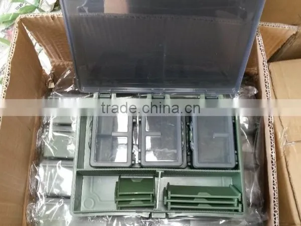 Large 7+1 Carp Fishing Tackle Box Storage System photo-2