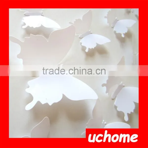 UCHOME Wall Art Mirror Sticker High Quality Butterfly Mirror Decorative Wall Sticker photo-4