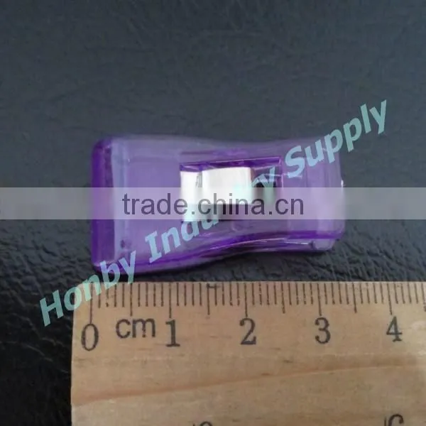 Middle Size 33mmx18mm Quilt Binding Plastic Clips Clamp For Sewing Craft photo-3