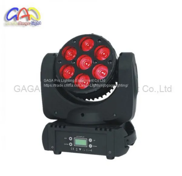 7*15W RGBW Razor Beam Mini LED Moving Head (GA-LM0715) photo-4