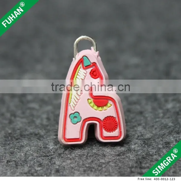 Factory Price Fancy Design Shape Garment Plastic Zipper Pullers photo-3