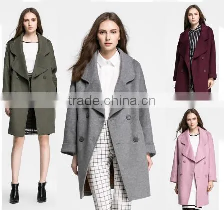 2015 Elegant Beautiful Grey Color Long Sleeve Lady Top Blazer 155374-2 photo-5