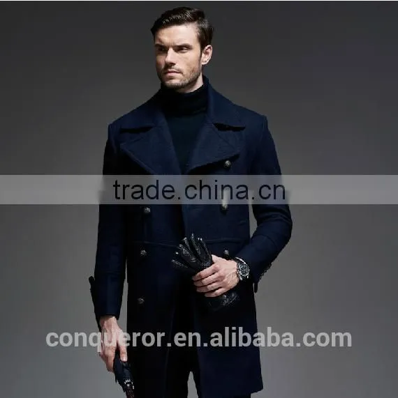Wool Winter Men Overcoat BCL011 photo-2
