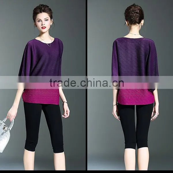 Plus Size Wholesale Women Cloak Bat Wing Folding Dresses photo-4