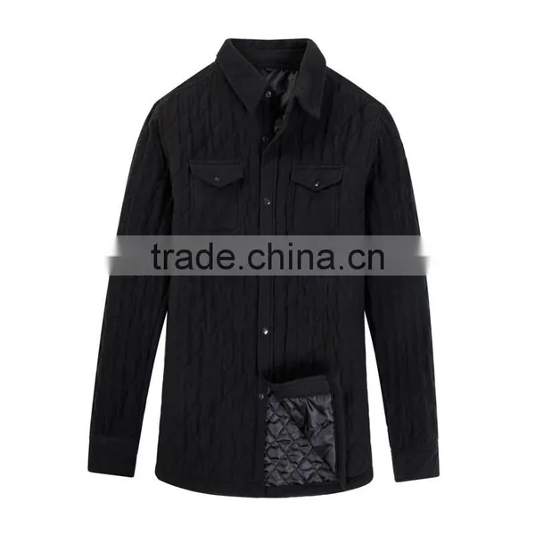 2016 Hot Sale Oem Service Fashion Style Polar Fleece Warm Shirt Fleece Jacket photo-3