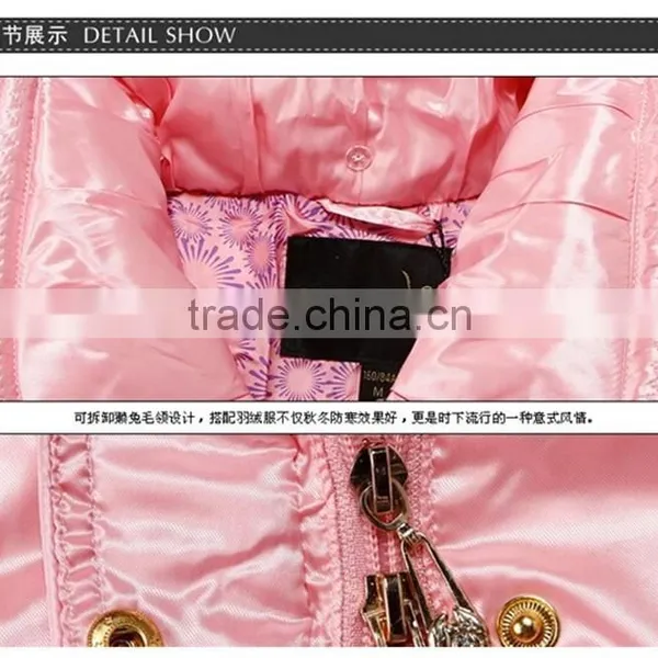 Ladies Long Down Jacket>,<padded Jacket Women photo-3