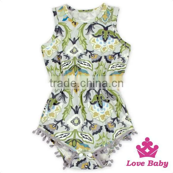 2LLY-090 Lovebaby Custom Made Jumpsuit Printed Arrow Jalandhar Punjabi Suits Baby Boys&girls Romper photo-2