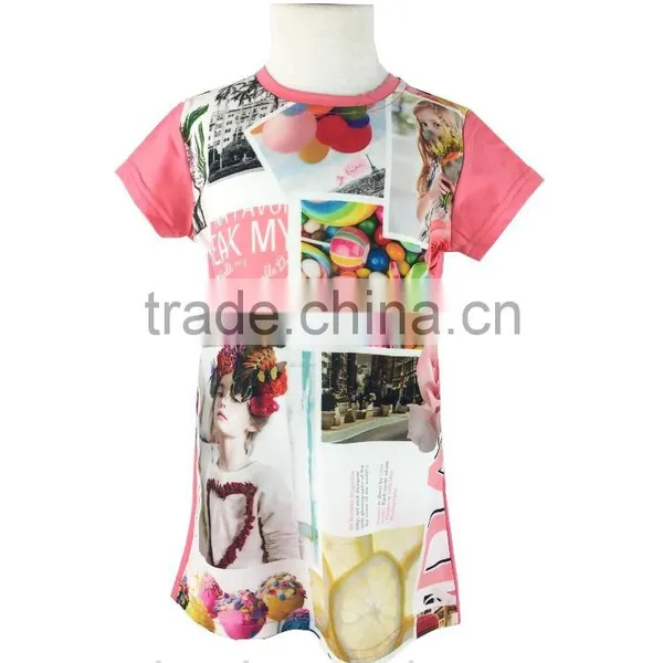 Girl in Pink Fashion T-shirt Design photo-2