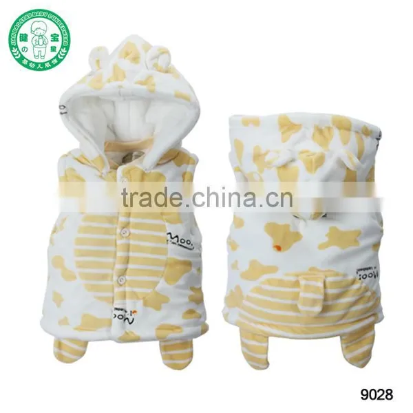 2017 Latest Design Winter Warmly Cotton Baby Clothing Baby Vest photo-3