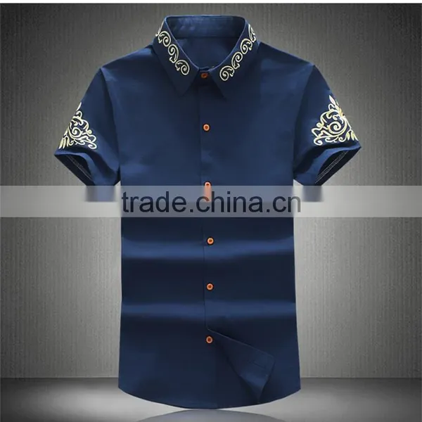 7Cultivate One's Morality Short Sleeve Shirt Embroidered photo-3