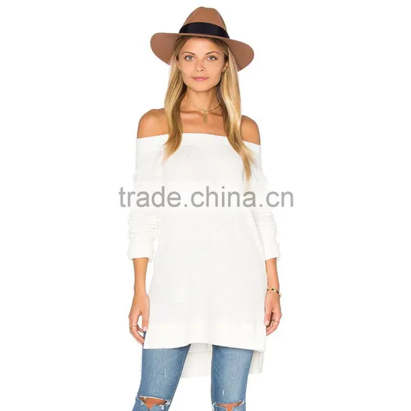 Lady Off Shoulder Long Sleeve Blouse & Top photo-2