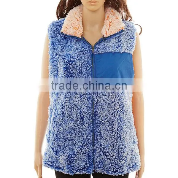 FACTORY Wholesale Hot Selling Woman Fleece Vests photo-4