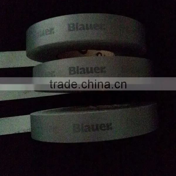 High Visibility 3m Scotchlite Reflective Fabric Tape for Clothing Sew on photo-3