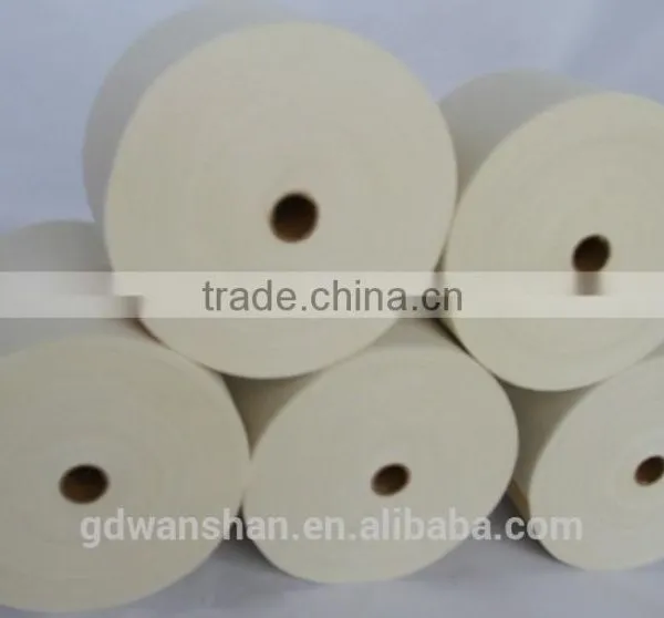 Raw White Book Binding Rayon Fabric Mesh Gauze Texture Roll in Bulk photo-5