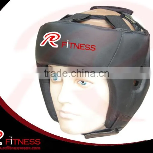 Newest Wholesale Boxing Leather Training Head Guard photo-3