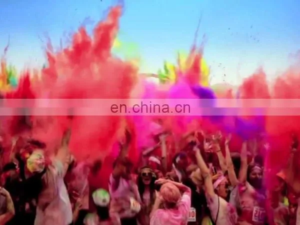 Healthy Gender Reveal Party Powder Pigment Increasing Atmosphere Color Powder Holi Holi Color Powder Holi Colour Powder Factory photo-4