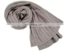 CABLE KNIT SHAWLS photo-2