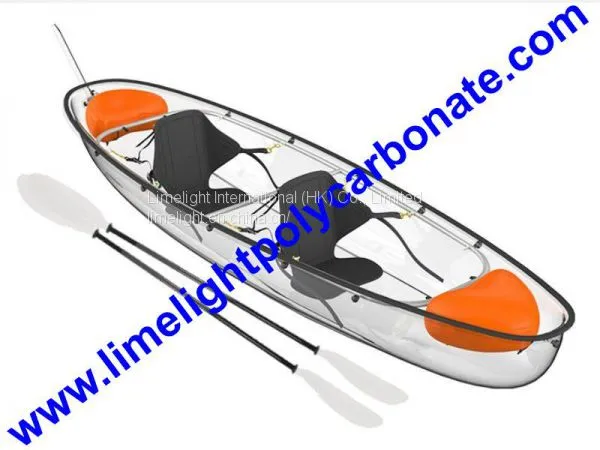 Transparent Kayak, Clear Kayak, Crystal Kayak, Polycarbonate Kayak, Clear Canoe, Transparent Canoe, Crystal Canoe Kayak photo-5