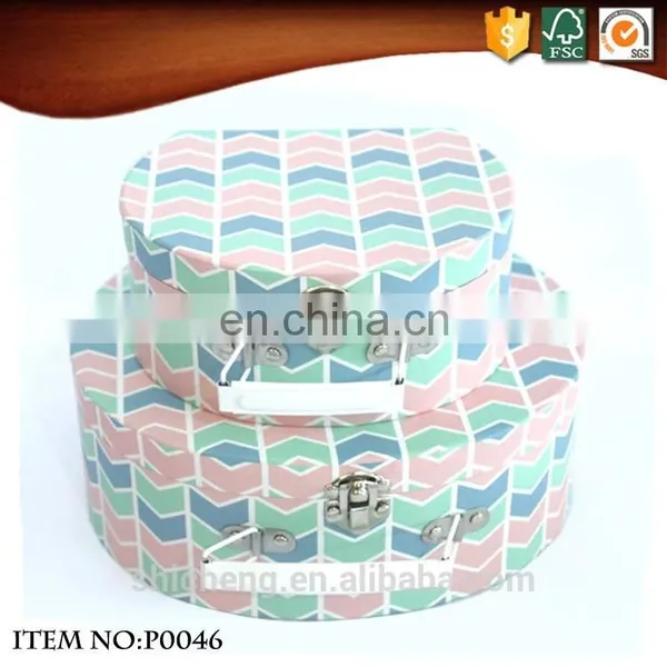 Decorative Wedding Cardboard Suitcase Gift Box Wholesales With Handle photo-4