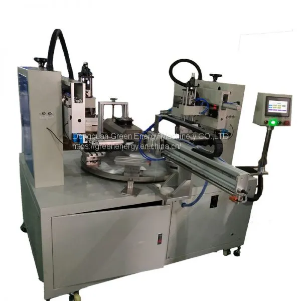 2 Color Screen Printing Machine With Conveyor photo-2