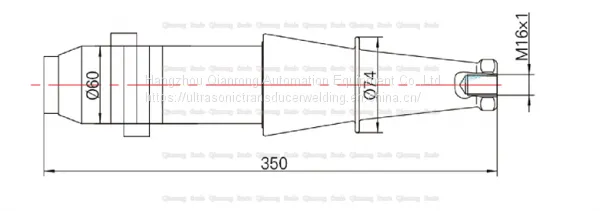 15Khz Ultrasonic Welding Transducer With Booster for Plastic Welding Machine photo-2
