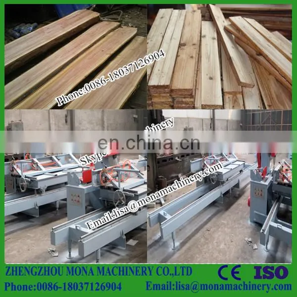 Double Balde Saw Log Sliding Table Saw Cnc Cutting Machine Circular Sawmill photo-5