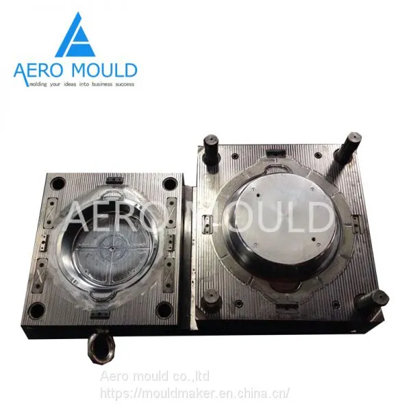 Plastic Floral Design Fruit Bowl Injection Mold photo-5