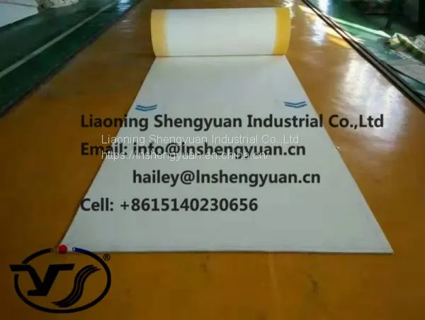 Corrugated Paperboard Use Needle Punched Conveyor Belt High Speed High Wear Resistant Not Woven Belt photo-3