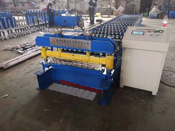 Trapezoid Roof Sheet Roll Forming Machine for South Africa photo-3
