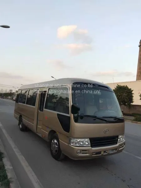 Cheap Price 2016 Used Toyota Coaster Bus With Diesel Engine and 30 Seats for Sale in Shanghai ,china photo-3