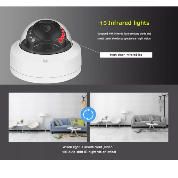Top10 Cheap CCTV Starlight Real WDR 4 in 1 1080P Home Security Surveillance IR Dome Camera From CCTV Cameras Suppliers photo-2