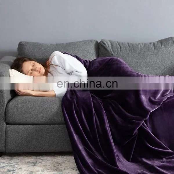 Good Elasticity Better Structural Strength Home Flannel Fleece Blanket photo-5