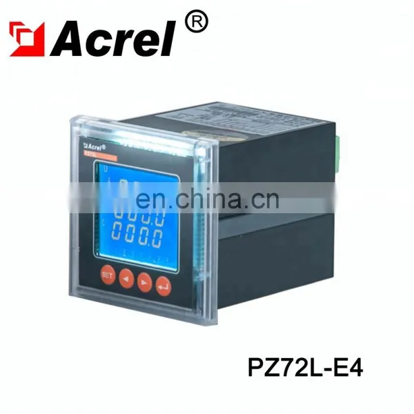 ACREL (Stock Code:300286.SZ) Intelligent Three-phase 75*75 Panel Mounted Lcd Power Meter photo-2