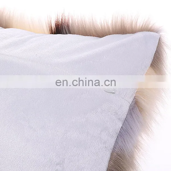 Hot Sale Soft Decor Faux Fur Pillow photo-3